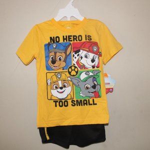 Paw Patrol Shirt & Short Set